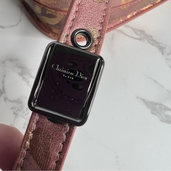 Dior East West Bobby Metallic Floral Shoulder Bg - Picture 13 of 13